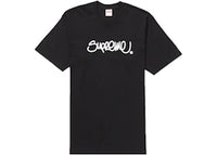 Supreme Handstyle Tee Black