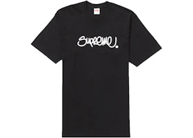 Supreme Handstyle Tee Black