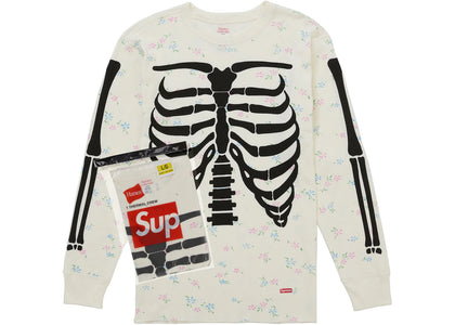 Supreme Hanes Bones Thermal Crew FW25 (1 Pack) Floral - authentic Supreme product