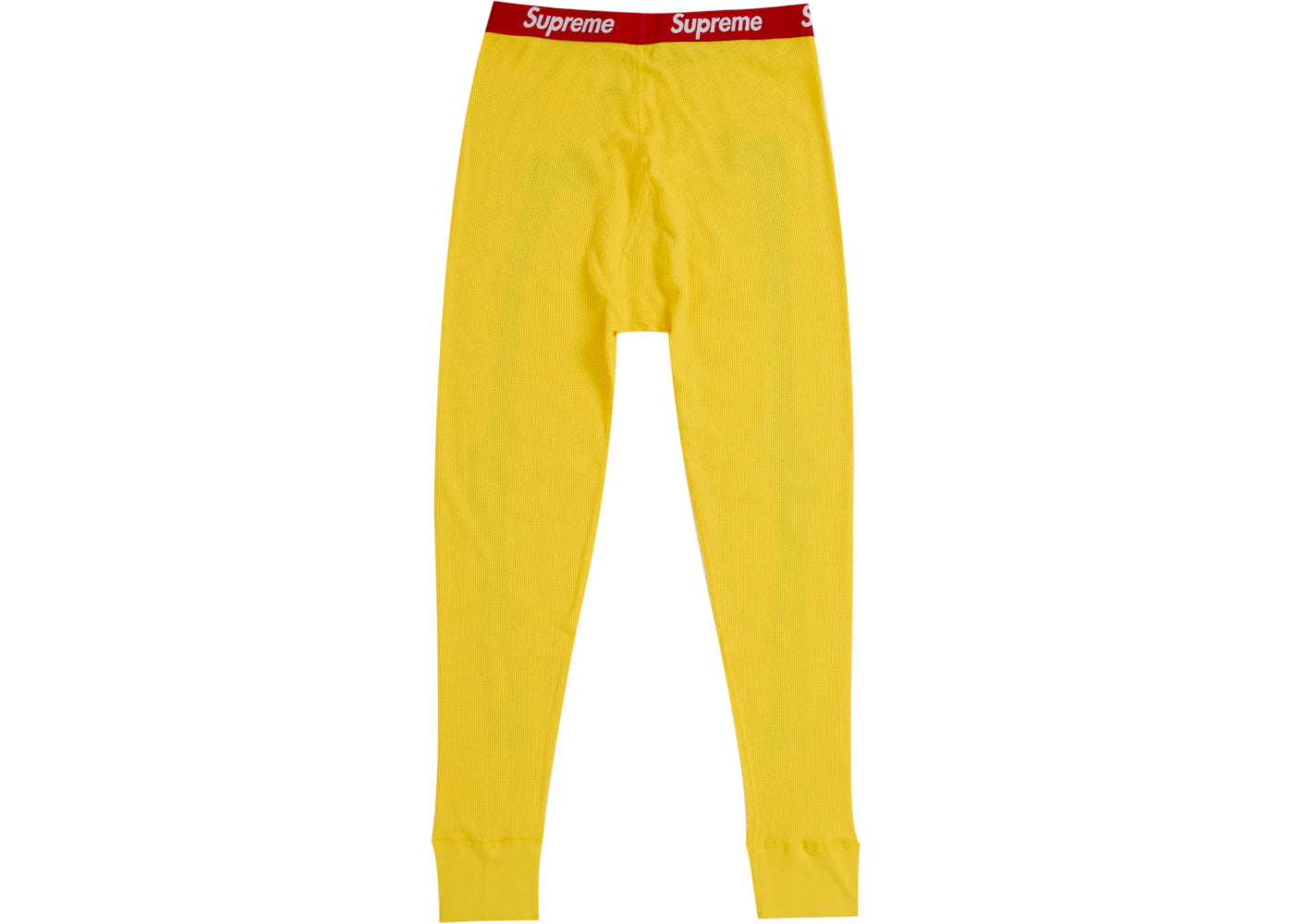 Supreme Hanes Bones Thermohose FW25 (1 Stück) Gelb - vue secondaire B