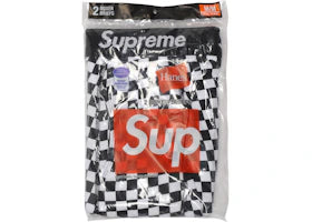 Supreme Hanes Boxer Briefs (2 Pack) Checkered