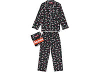 Supreme Hanes Holiday Pajama Set Black