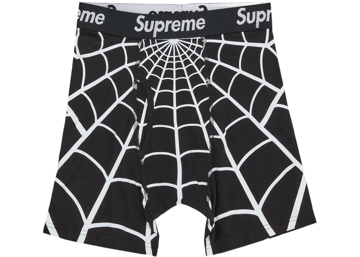 Supreme Hanes Spider-Man Boxer Briefs (2 Pack) Black - vue secondaire B