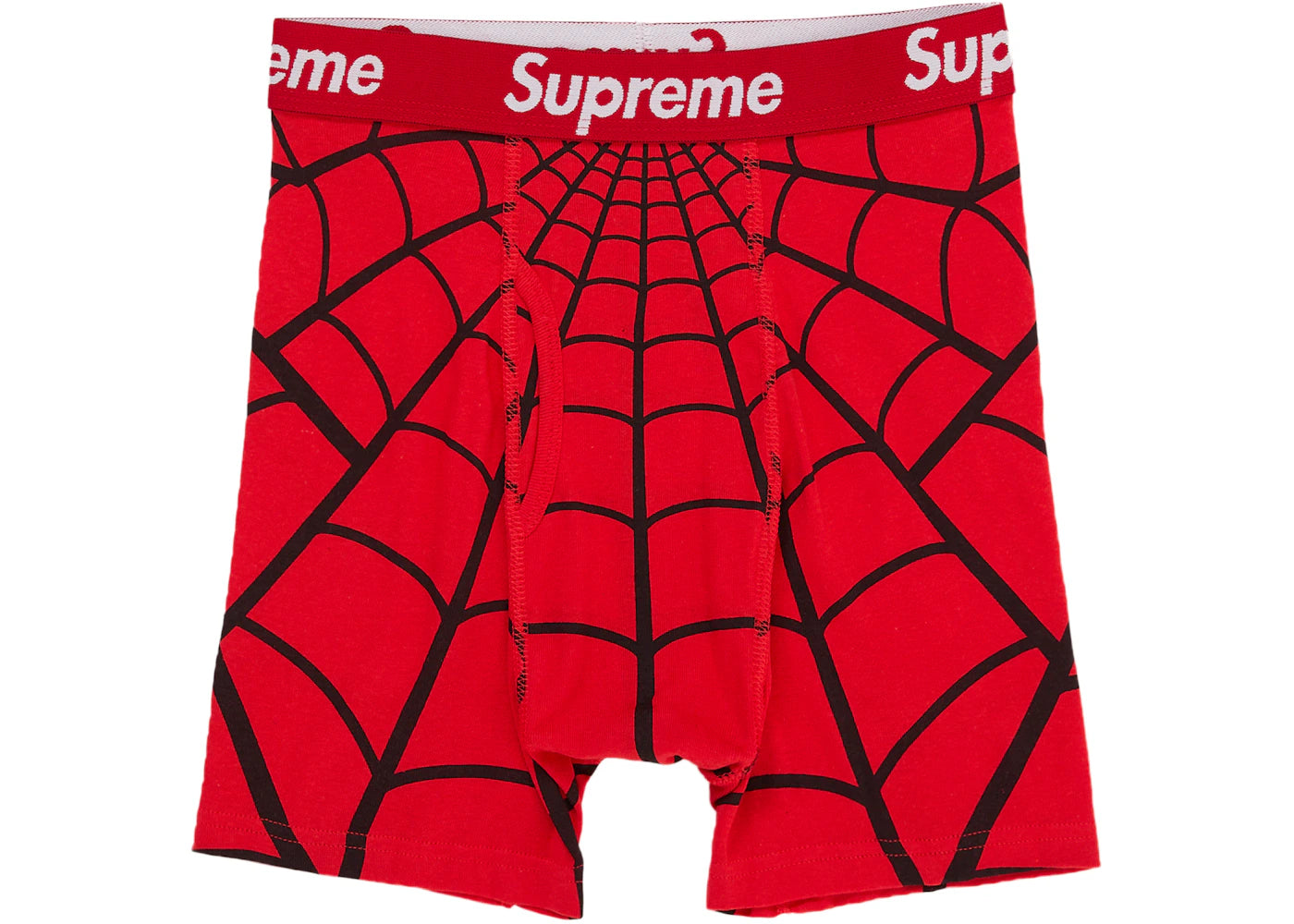 Supreme Hanes Spider-Man Boxer Briefs (2 Pack) Red - vue secondaire A