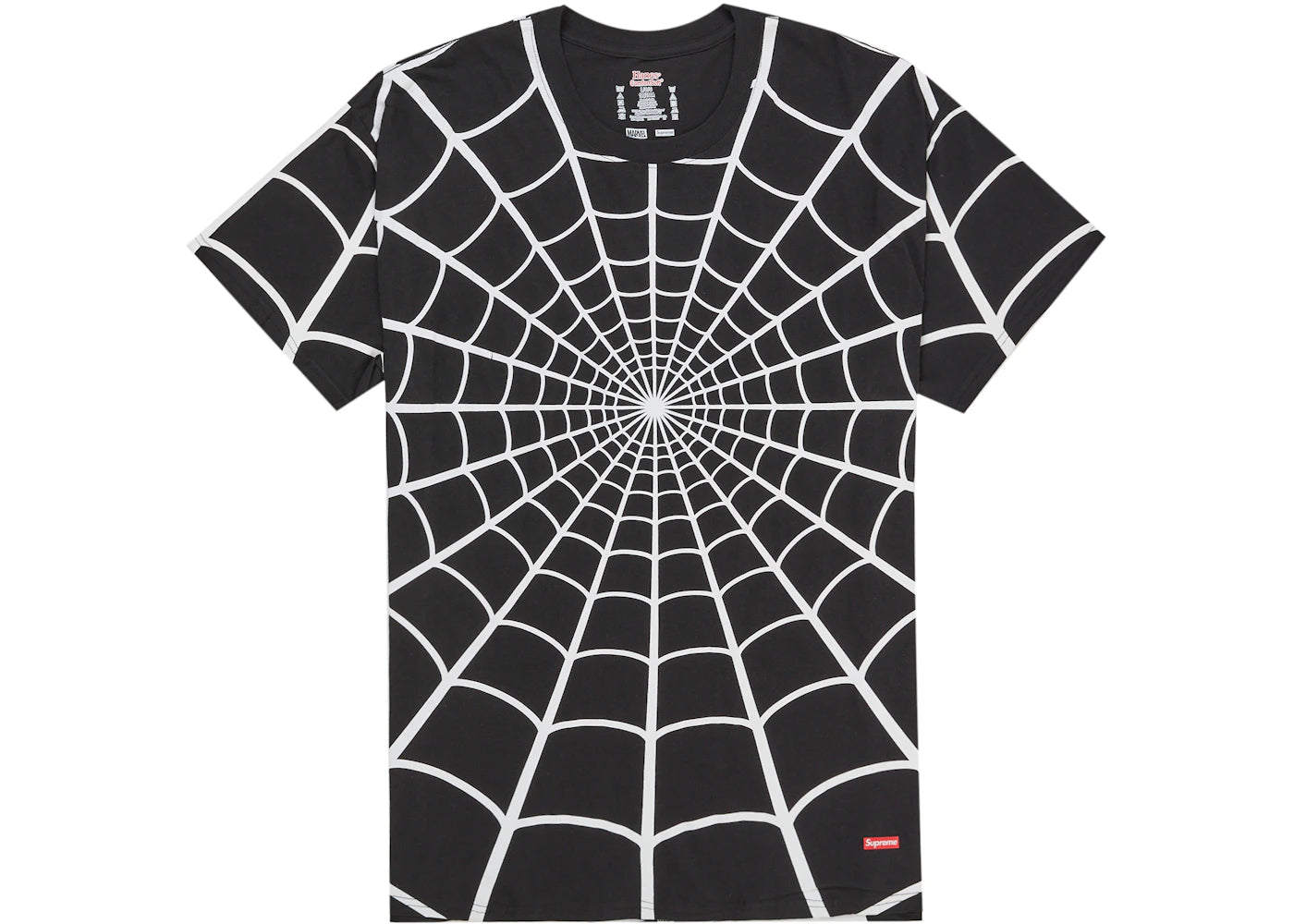 Supreme Hanes Spider-Man Tagless Tees (2 Pack) Black - vue secondaire B