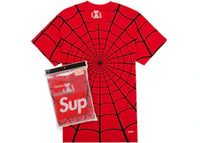 Supreme Hanes Spider-Man Tagless Tees (2 Pack) Red