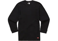 Supreme Hanes Thermal Crew (1 Pack) Black