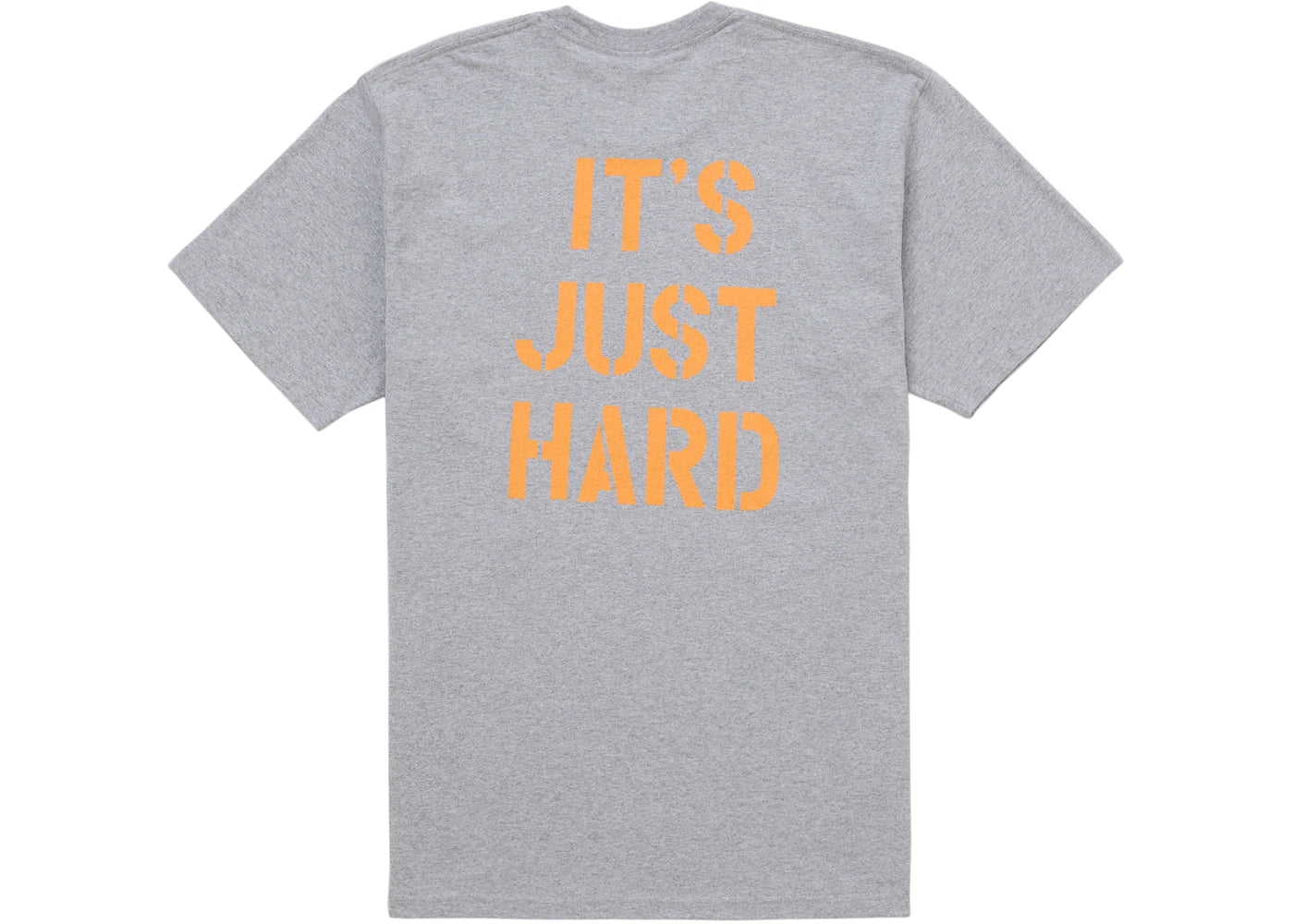 Supreme Hard Tee Heather Grey - vue secondaire A