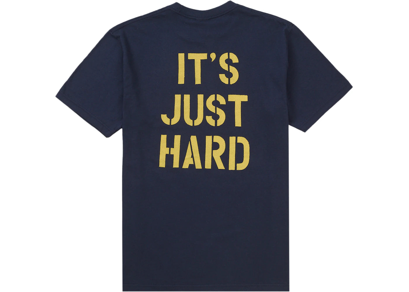 Supreme Hard Tee Navy - vue secondaire B