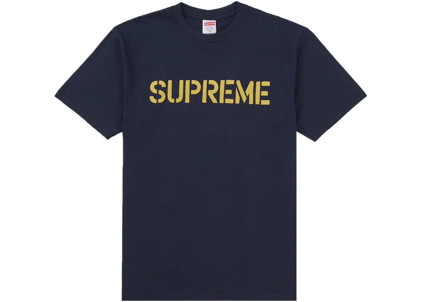 Supreme Hard Tee Navy - vue secondaire A