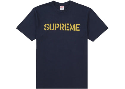 Supreme Hard Tee Navy - product view 2