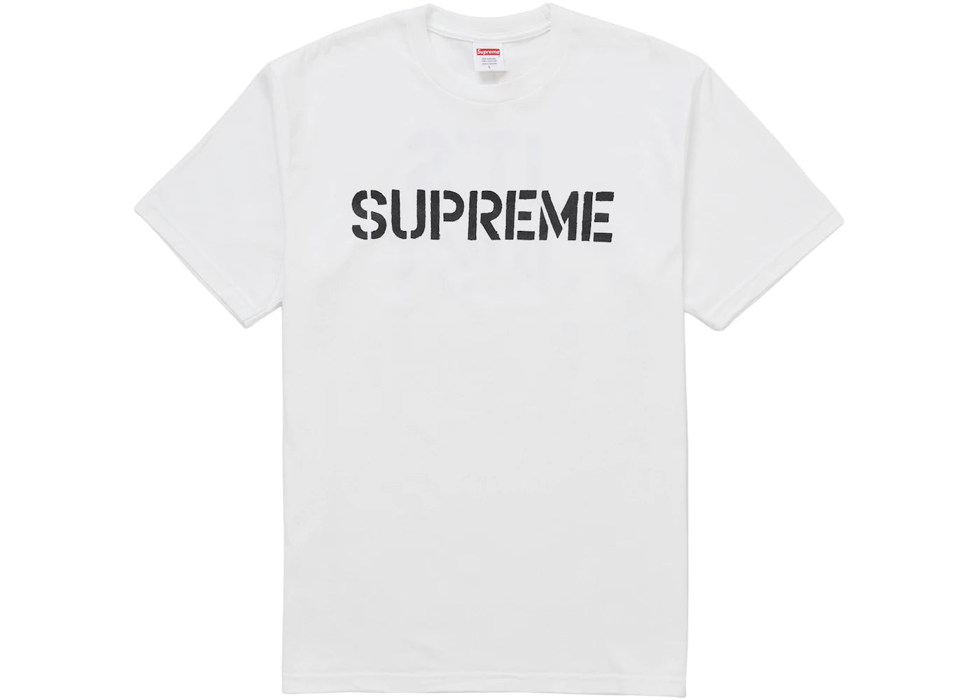 Supreme Hard Tee White - vue 360