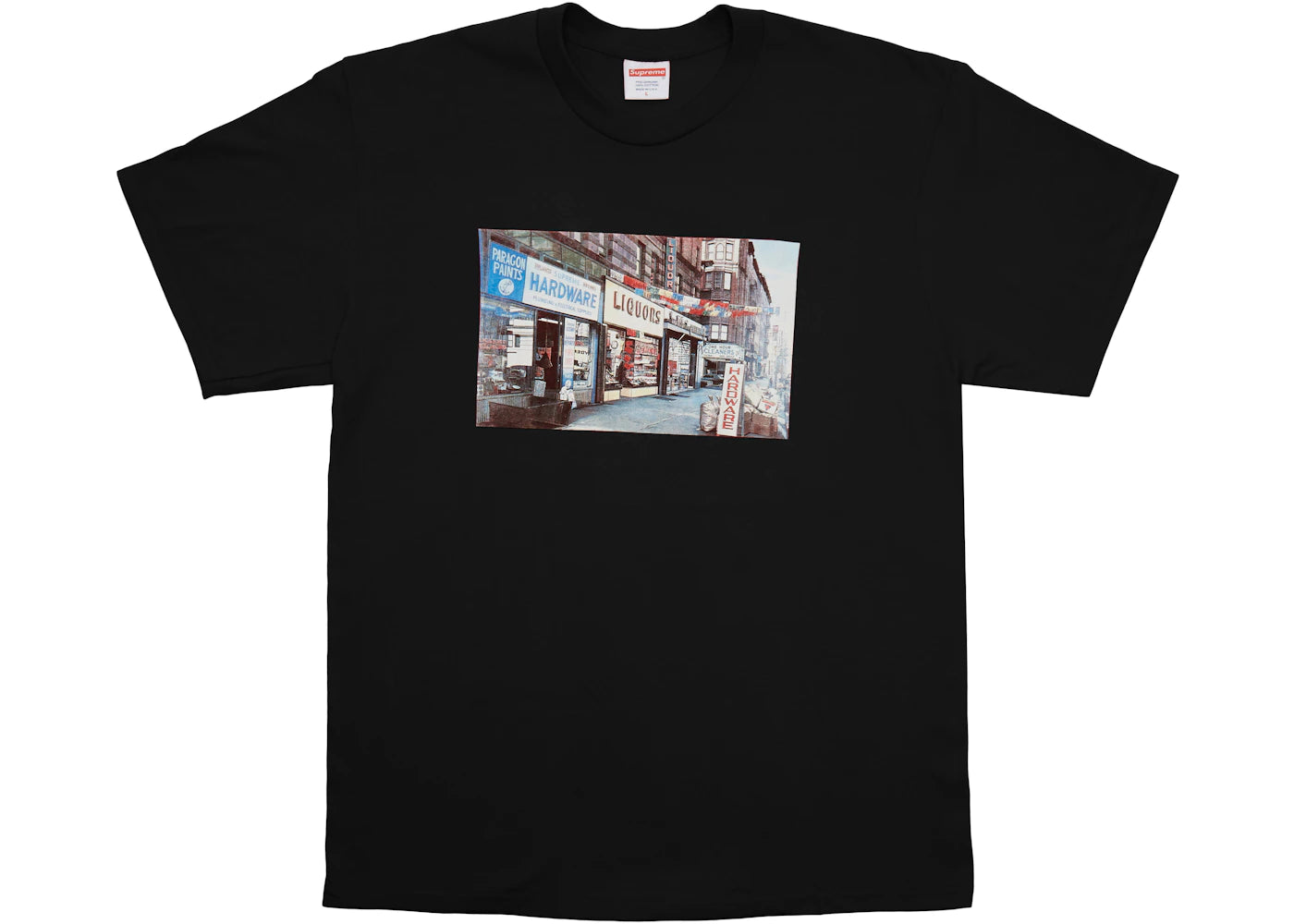 Supreme Hardware Tee Black - vue secondaire A