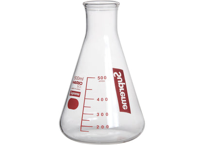 Supreme Hario Erlenmeyer Flask Clear - authentic Supreme product