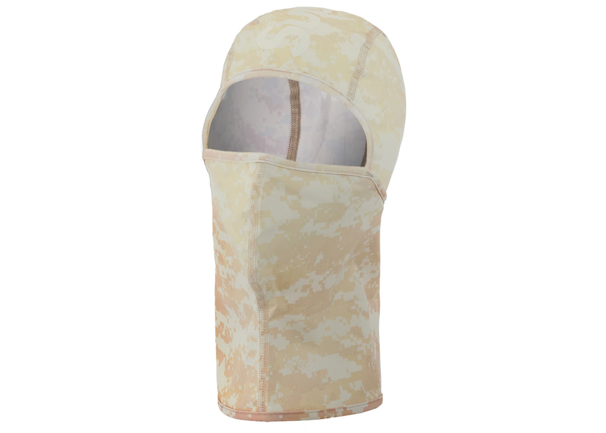 Supreme Heat Reactive Digi Camo Balaclava Brown - vue secondaire A