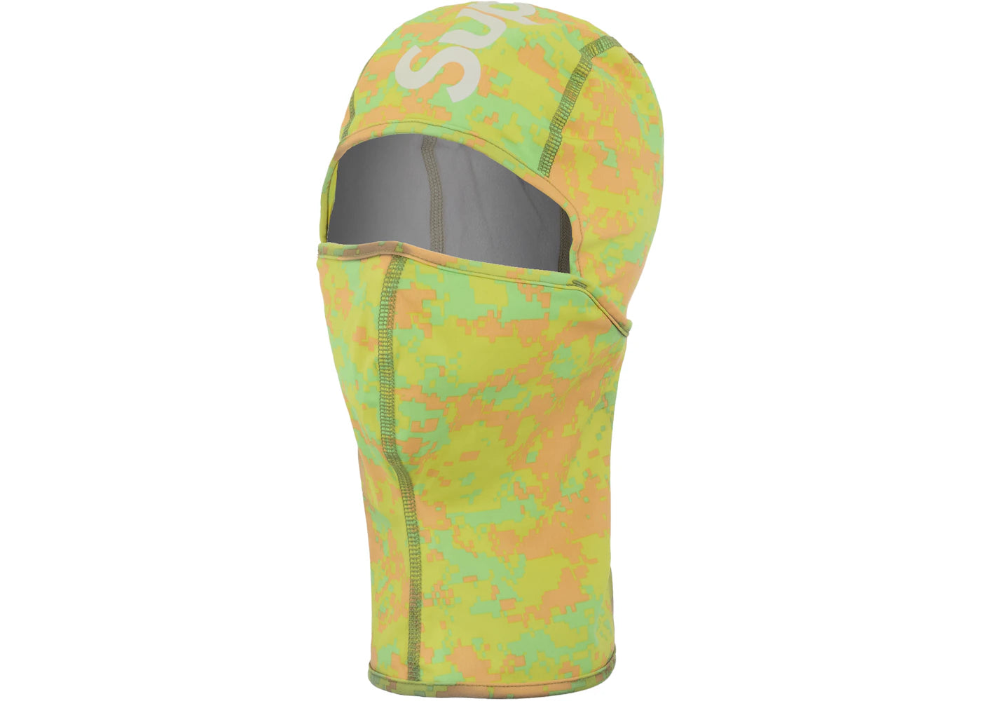 Supreme Heat Reactive Digi Camo Balaclava Green - vue secondaire B
