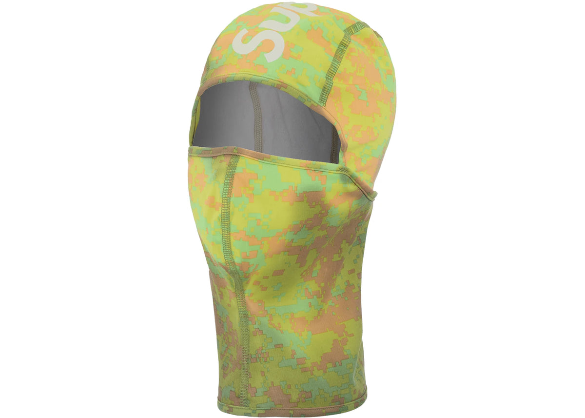 Supreme Heat Reactive Digi Camo Balaclava Green - vue secondaire B