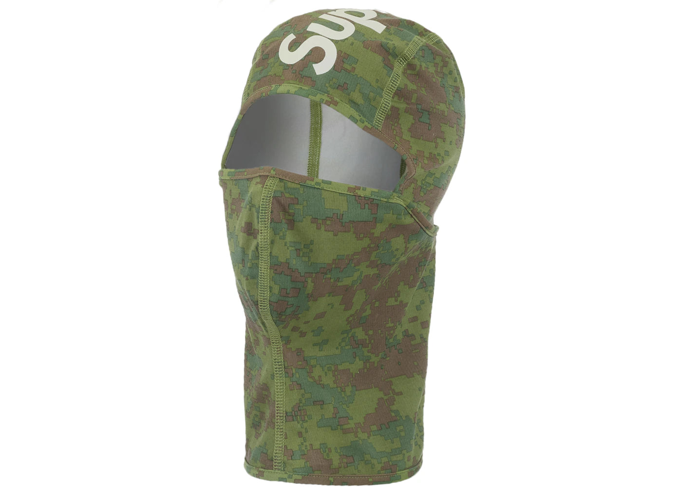 Supreme Heat Reactive Digi Camo Balaclava Green - vue secondaire A