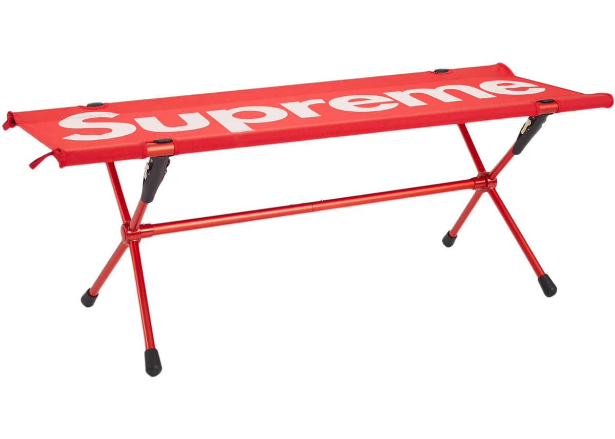 Supreme Helinox Bench One Red - vue 360