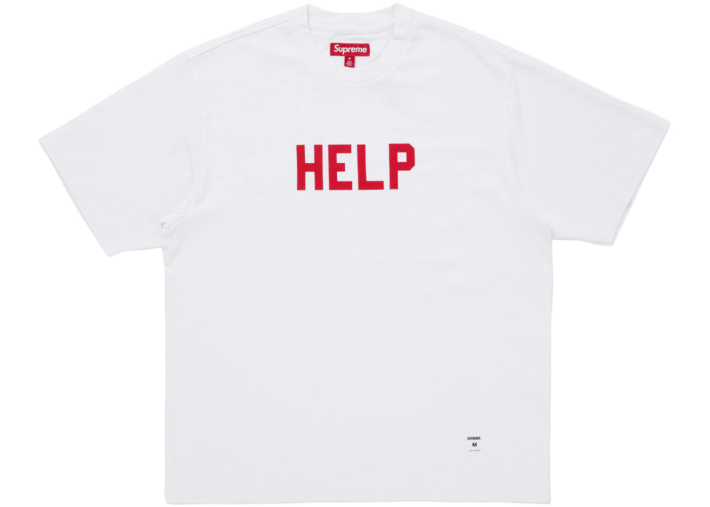 Supreme Help S/S Top White - vue secondaire A