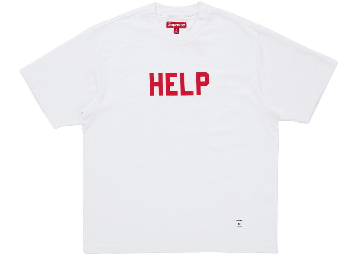 Supreme Help S/S Top White - vue 360