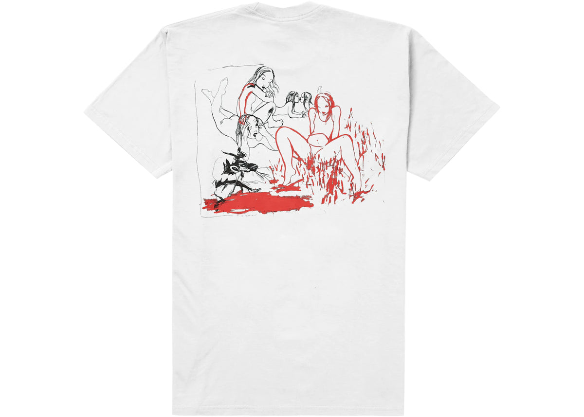 Supreme Heroines Tee White - vue secondaire B
