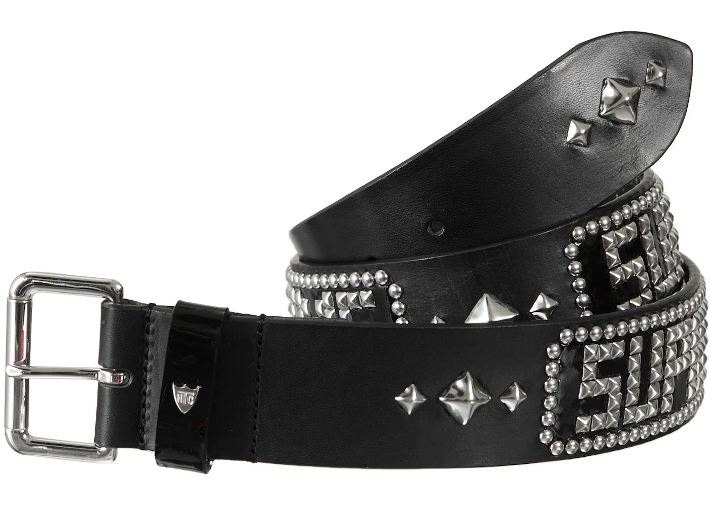 Supreme Hollywood Trading Company Studded Belt Black - vue secondaire A