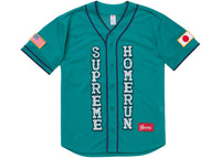 Supreme Homerun Baseball Jersey Green