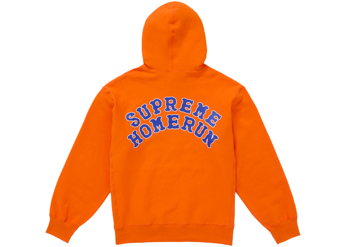 Supreme Homerun Hooded Sweatshirt Orange - vue secondaire B