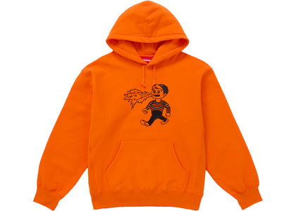 Supreme Homerun Hooded Sweatshirt Orange - apparel view 2