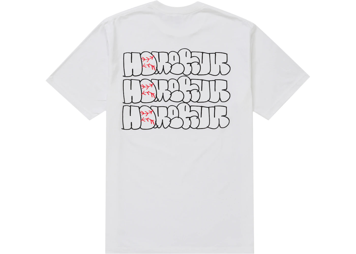 Supreme Homerun Tee White - vue secondaire B