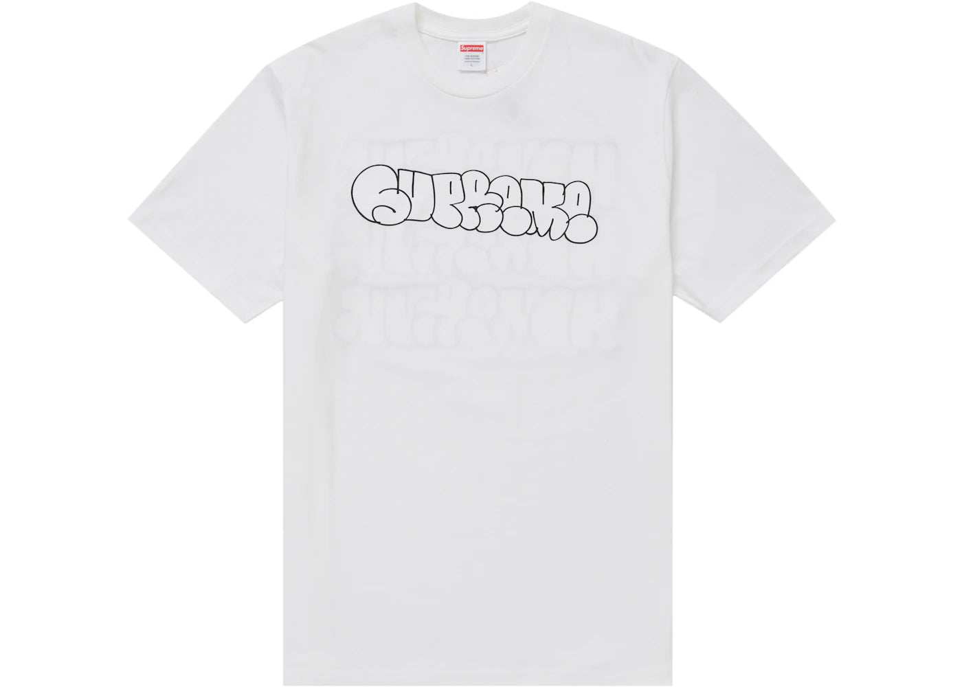 Supreme Homerun Tee White - vue secondaire A