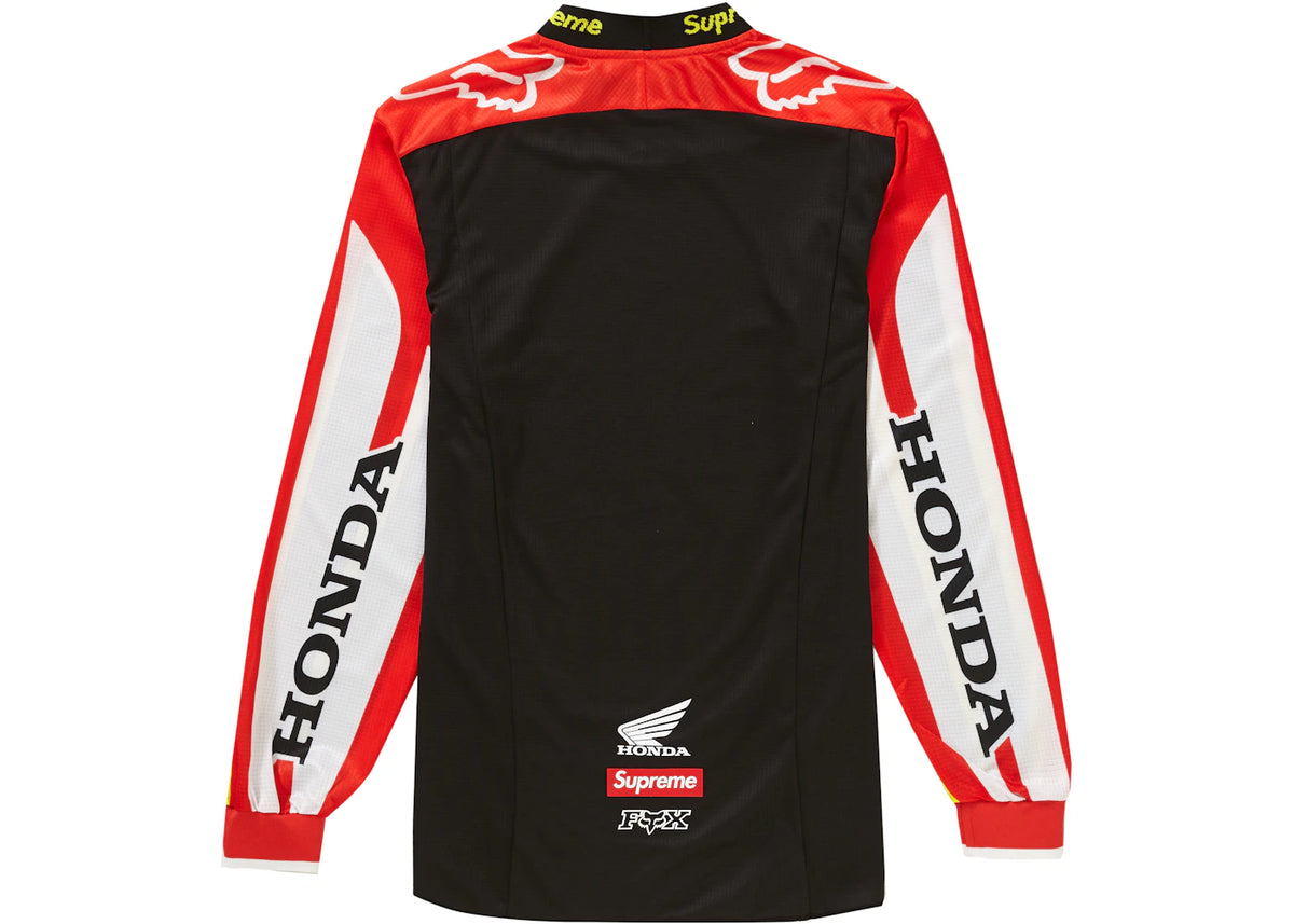 Supreme Honda Fox Racing Moto Jersey Top Red - vue secondaire A
