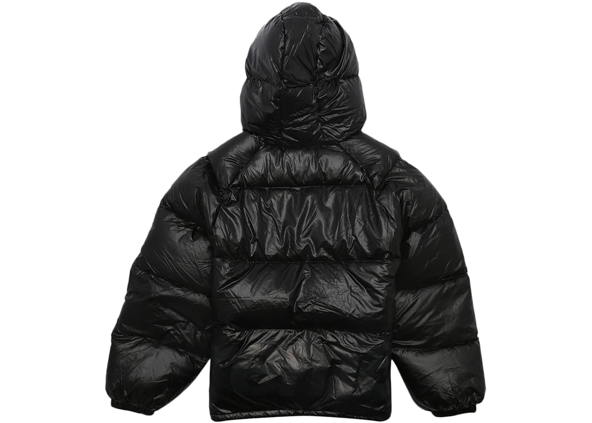 Supreme Hooded Down Down Jacket Black - vue secondaire B