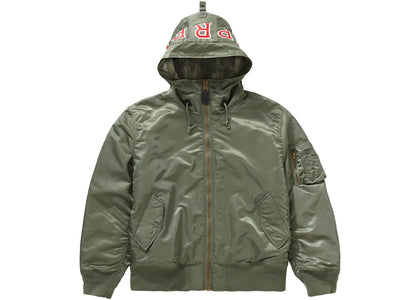 Supreme Hooded MA-1 Olive - product view 2