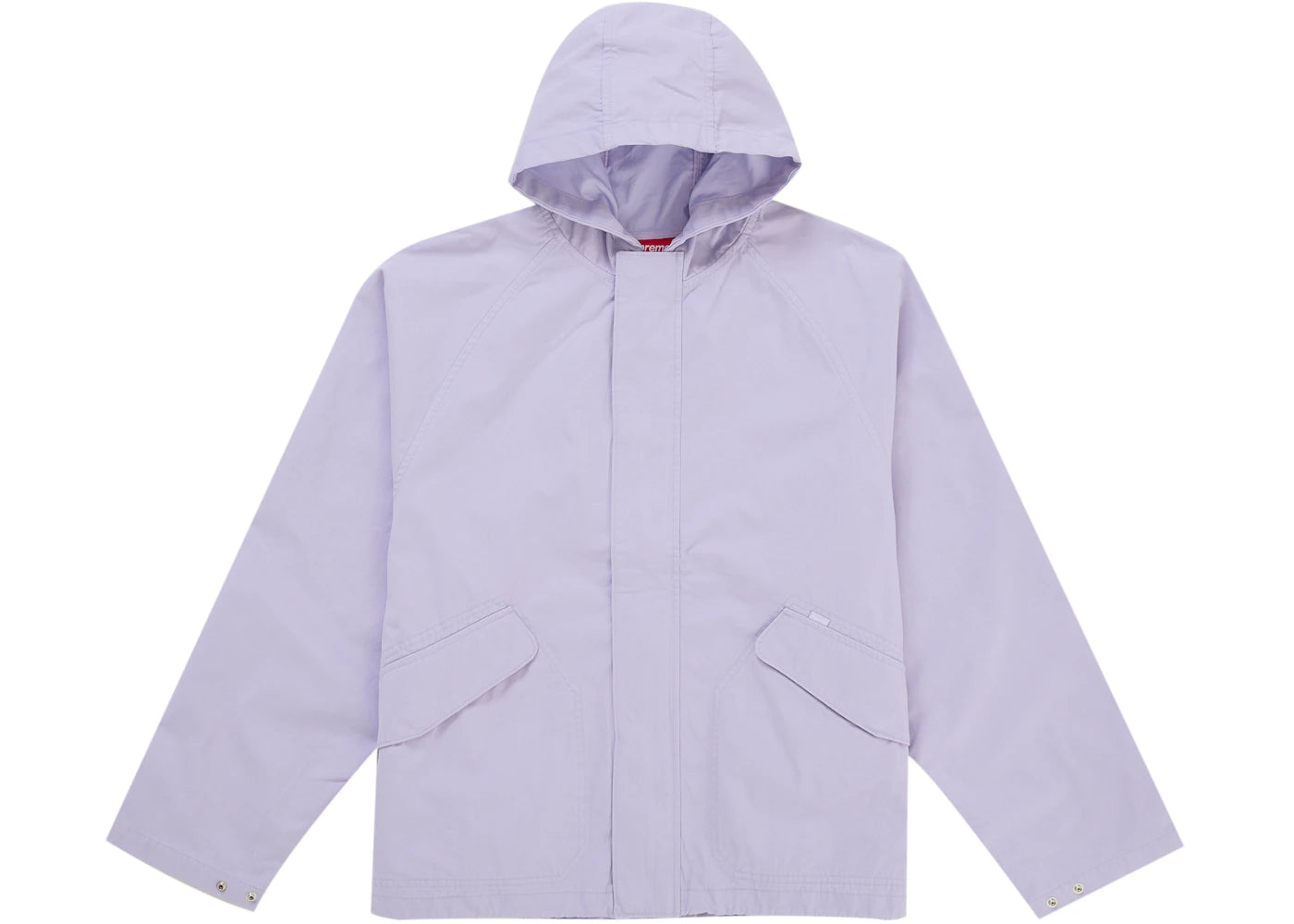 Supreme Hooded Raglan Jacket Lilac - vue secondaire A