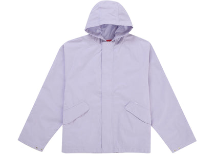 Supreme Hooded Raglan Jacket Lilac - apparel view 2