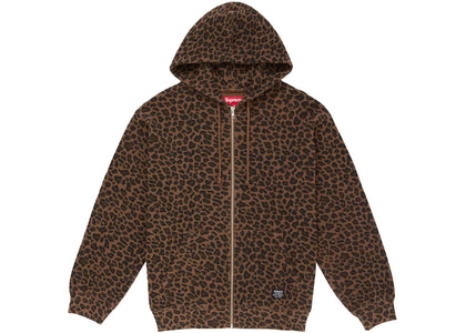 Supreme Hooded Zip Up Thermal (SS25) Leopard sneakers - authentic Supreme shoes