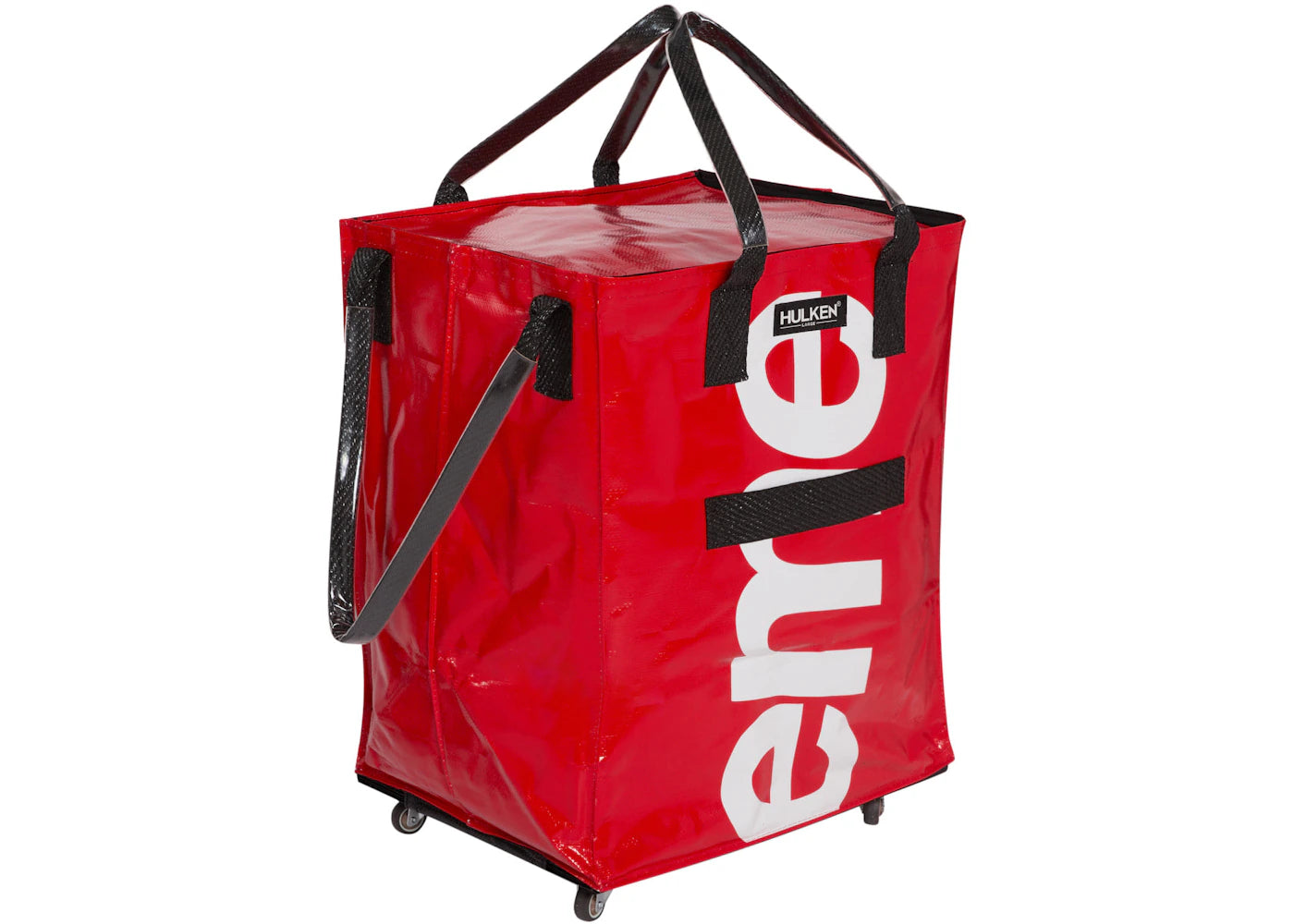 Supreme Hulken Rolling Tote Bag Red - vue secondaire B