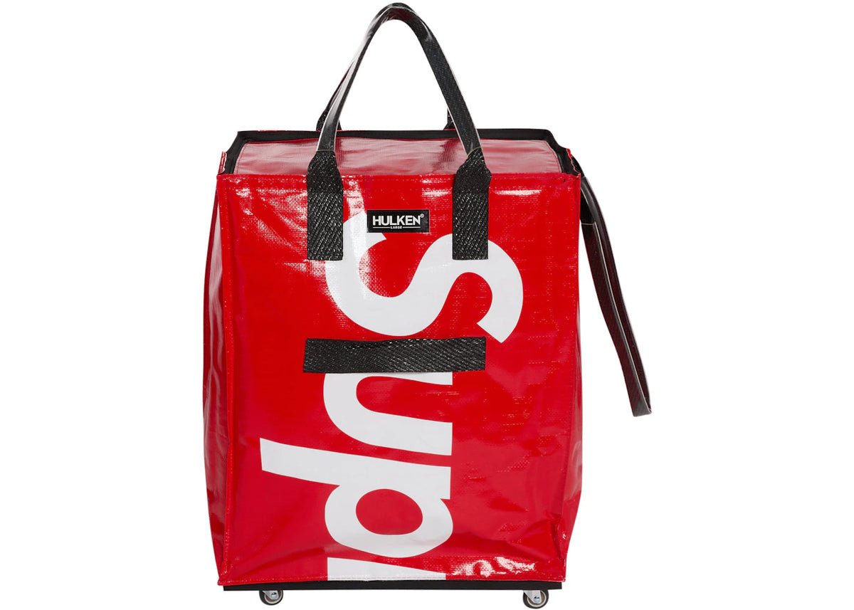 Supreme Hulken Rolling Tote Bag Red - vue secondaire B