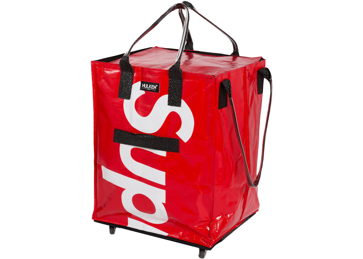 Supreme Hulken Rolling Tote Bag Red - vue secondaire A