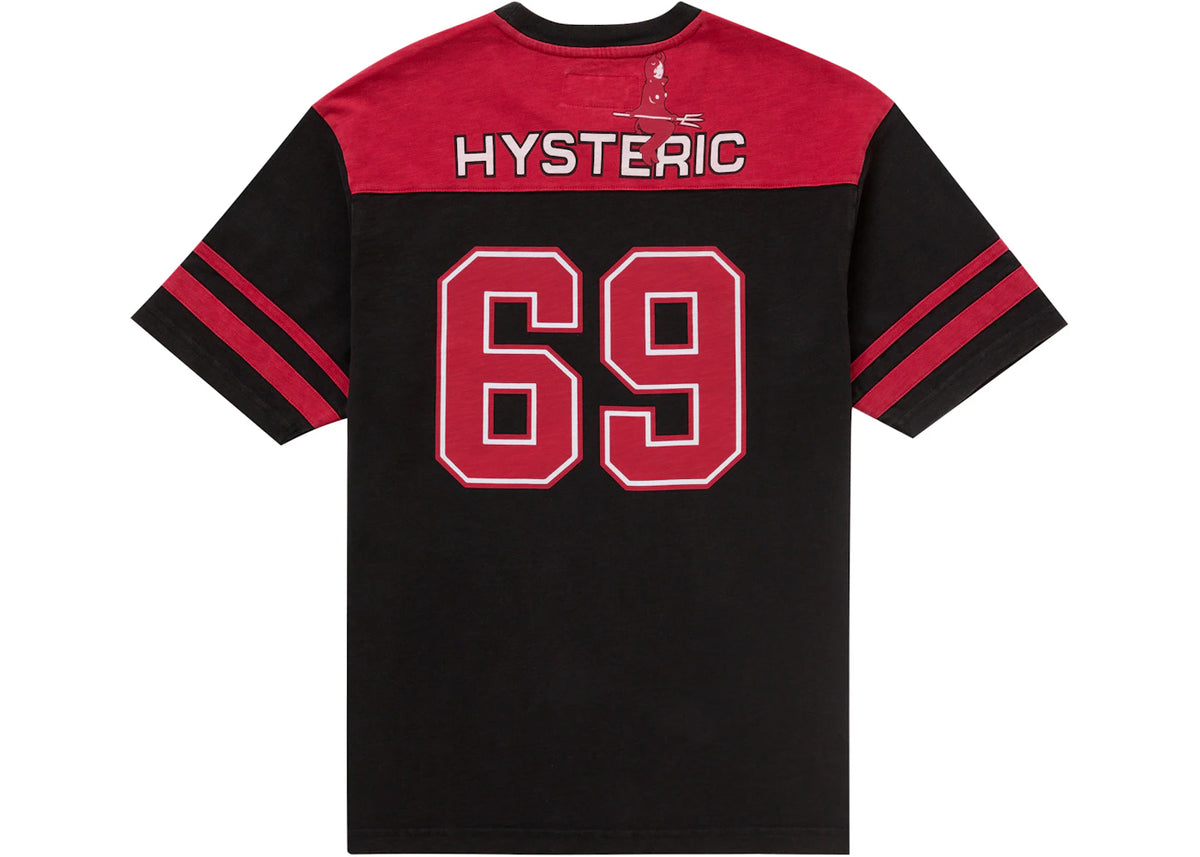 Supreme Hysteric Glamour 69 Football Top Black - vue secondaire B