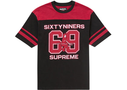 Supreme Hysteric Glamour 69 Football Top Black - product view 2