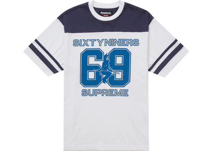 Supreme Hysteric Glamour 69 Football Top White - product view 2