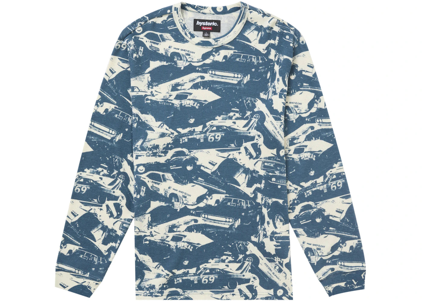 Supreme Hysteric Glamour Cars Thermal Teal - vue secondaire A