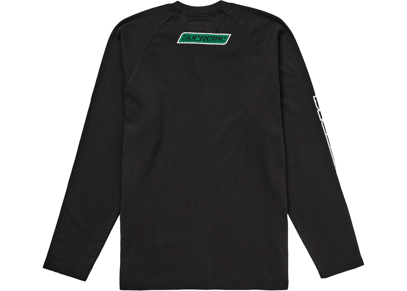Supreme Hysteric Glamour Mesh L/S Top Black - vue secondaire B