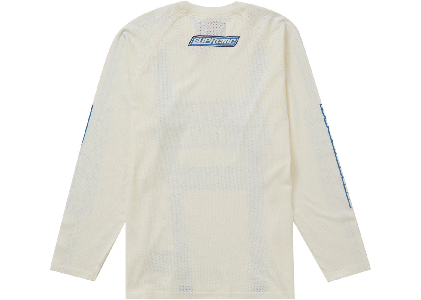 Supreme Hysteric Glamour Mesh L/S Top White - vue secondaire A