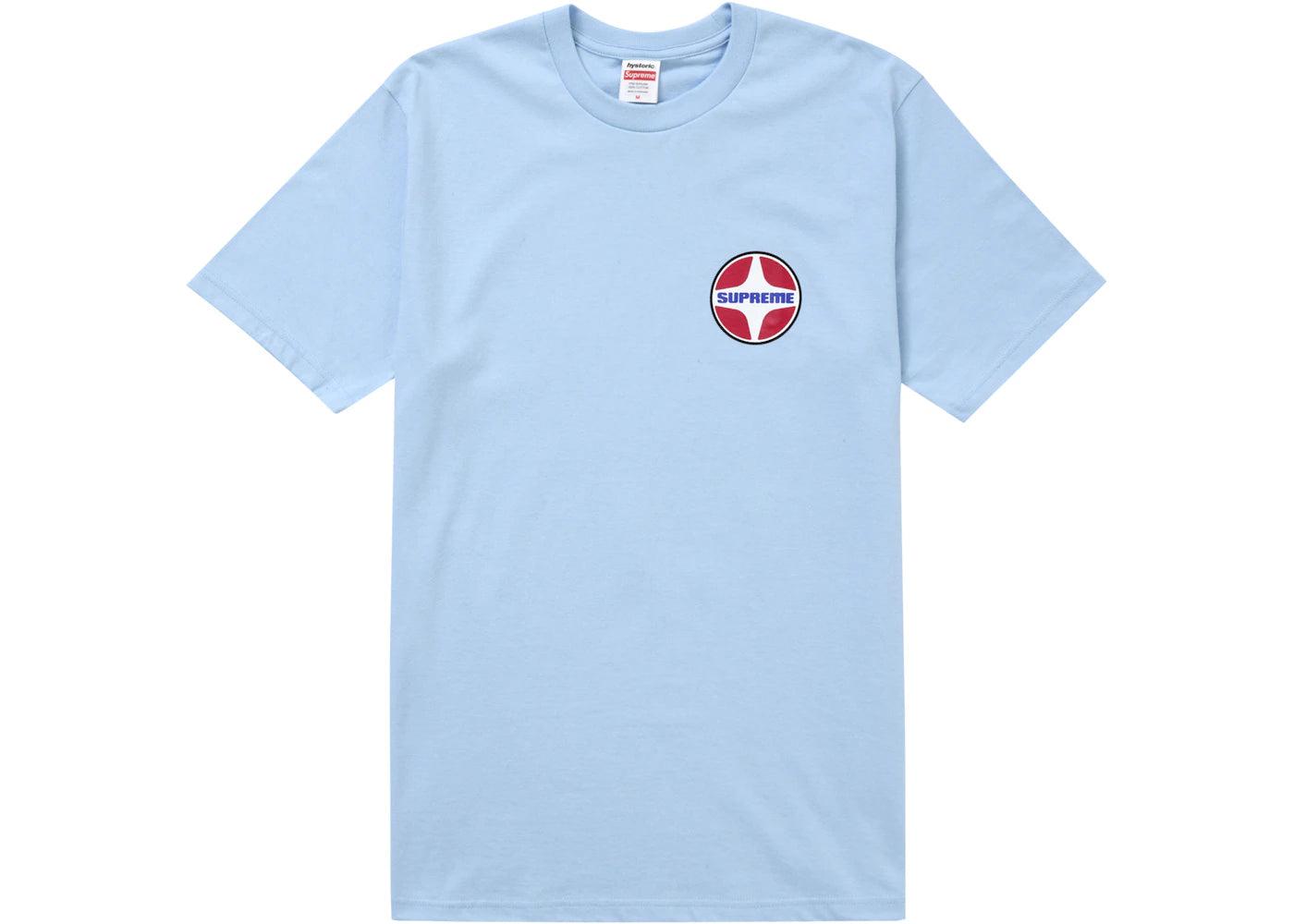 Supreme Hysteric Glamour Pin Up Tee Light Blue - vue secondaire B