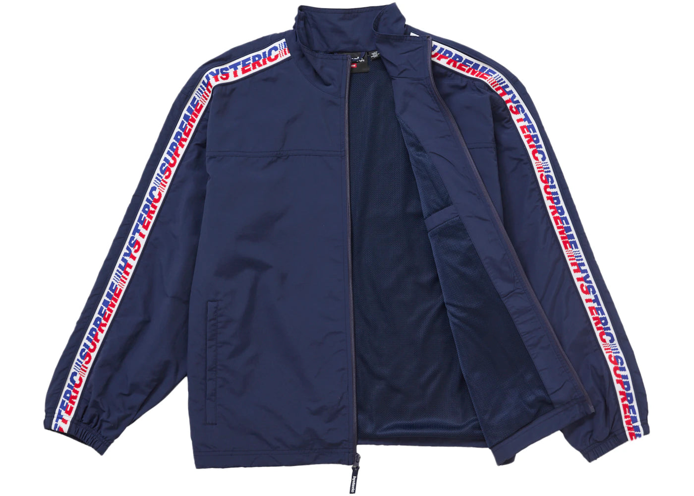 Supreme Hysteric Glamour Track Jacket Navy - vue secondaire B