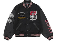 Supreme Hysteric Glamour Varsity Jacket Black